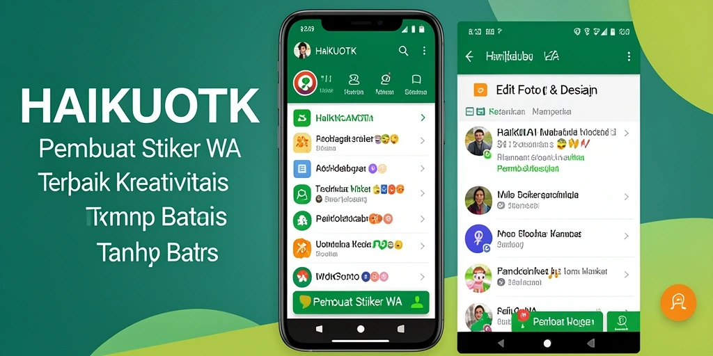 Tampilan antarmuka HAIKUOTK yang sederhana dan fungsional.